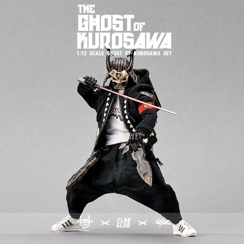 New DEVIL TOYS THE GHOST OF KUROSAWA SET 1:12 Scale Action Figures In Stock Gift - Picture 6 of 9