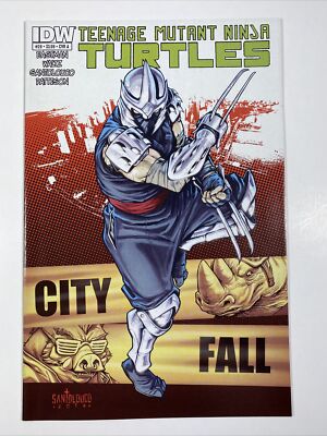 Teenage Mutant Ninja Turtles #28 (IDW comic 2013) TMNT Cover A-Santolouco cover
