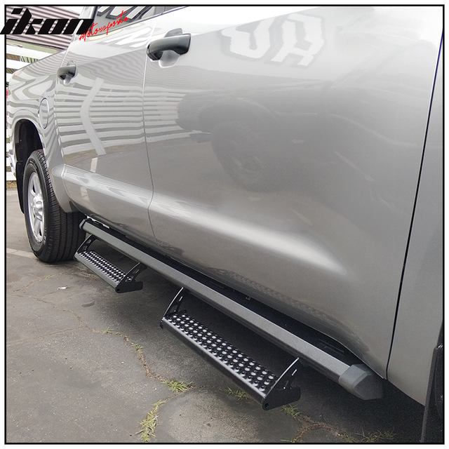 Fits 07-21 Toyota Tundra Double Cab Side Step Running Boards | eBay