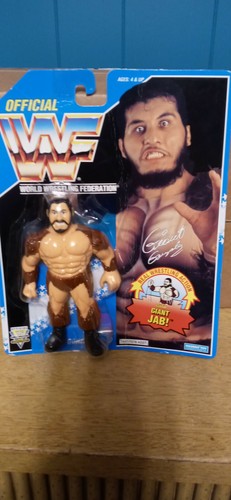 WWF/WWE Hasbro Giant Gonzalez Blue Card series 10 ...