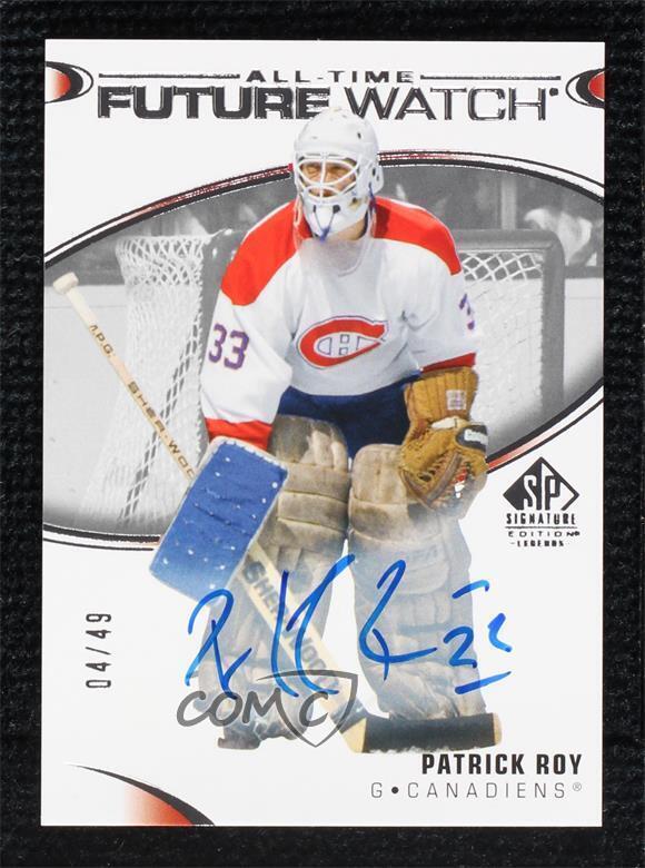Mens Old Time Hockey Colorado Avalanche 33 Patrick Roy Authentic