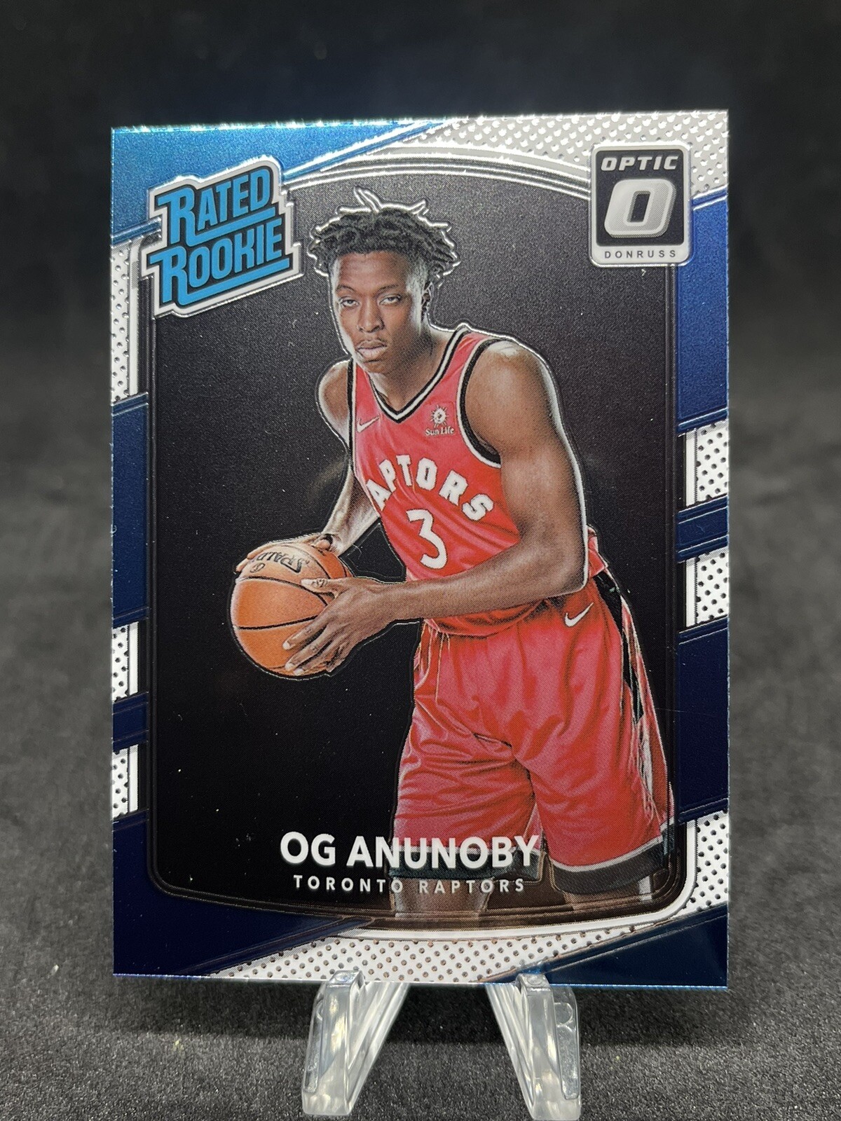 OG ANUNOBY RC 2017-18 PANINI DONRUSS OPTIC #178 RATED ROOKIE