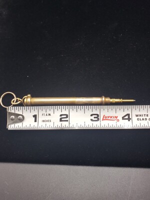 vintage antique S. Mordan Co. 14k gold telescoping pencil | eBay