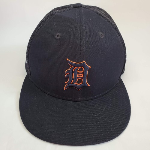 Detroit Tigers Mesh Hat 7 1/4 Cap Blue Spring Training 59Fifty New Era Baseball - Picture 5 of 24