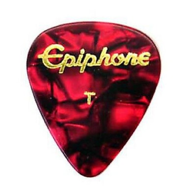 Epiphone APRE12-74T dünnes Gitarren-Plektrum x 6, 12 oder 24 Plektren neu