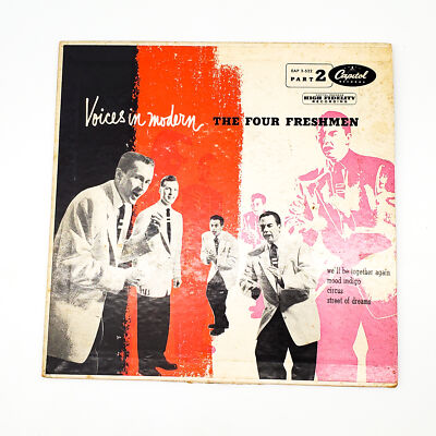 The Four Freshmen Voices In Modern Part 2 45 RPM EP Record Capitol Records 1955