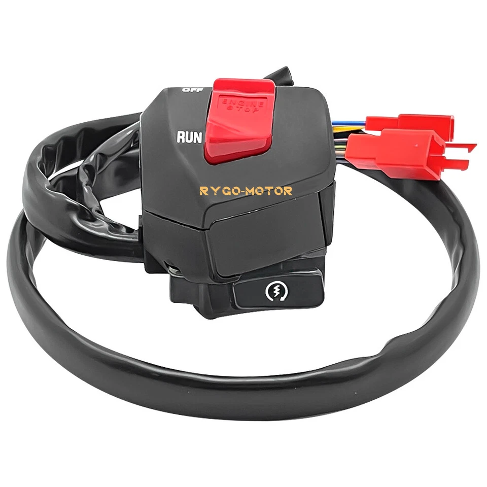 Interruptor de control derecho para parada de arranque Honda CBR600F4 1999 2000 Foto 4 de 4