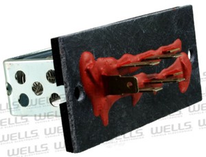 HVAC Blower Motor Resistor WVE BY NTK 4P1593 HVAC Blower Motor Resistor WVE BY NTK 4P1593