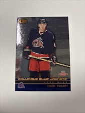 2002-03 Pacific Heads Up #/1000 Rick Nash Rookie Card Numbered #130 Blue Jackets. rookie card picture
