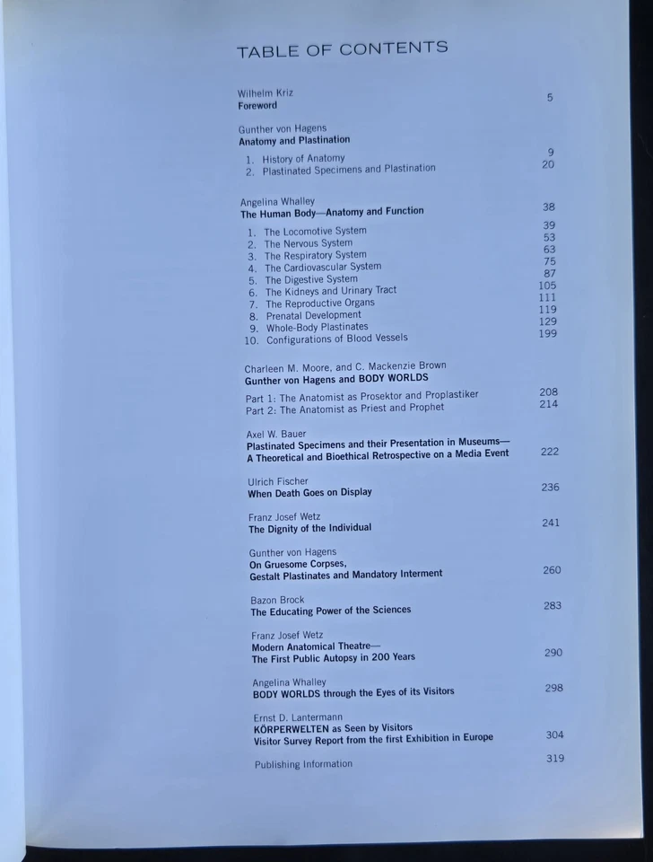 Gunther Von Hagens' Body Worlds Book Anatomical Exhibition Real Human Bodies - Imagem 3 de 4