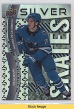 2024 Upper Deck Extended Series Silver Skates Macklin Celebrini Rookie RC READ