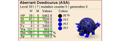 Ark ASA Xbox/PC/PS PVE Subzero Aberrant Doedicurus Pair Level 351 FULL GROWN