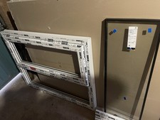 Rehau White UPVC Window and Glass