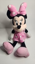 Disney Minnie Mouse Plush Stuffed Animal Pink