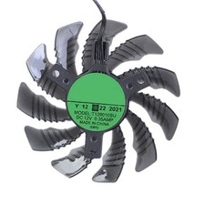 GPU Cooling Fan 75mm CF9010U12D 4Pin 12V VGA Graphics Card Fan for 3060Ti 3070