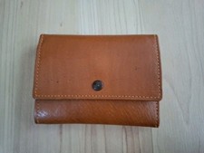 Kompakte Leder-Geldbörse / Portemonnaie   Co...