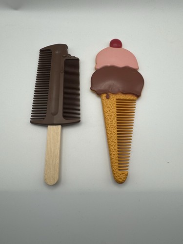 Vintage AVON Combsicle Fudgesicle Comb & Ice Cream Cone Comb
