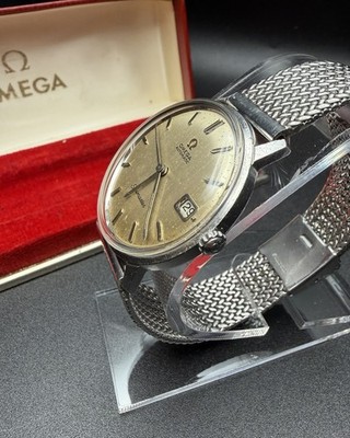 Omega Seamaster Automatic Ref 166.001 Champagne Dial Date