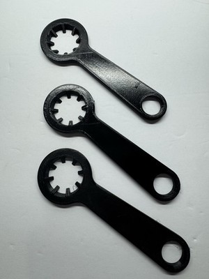 8 Prong SilencerCo Sparrow Tool Wrench 22  - Set Of 3