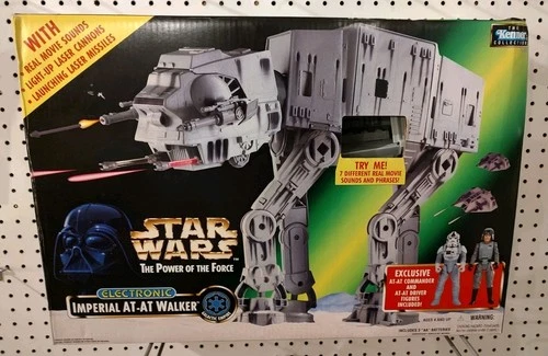 Kenner Star Wars Imperial AT-AT Walker 1997 Power Of The Force NewFree Shipping