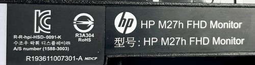 Placa base R017122811011 para monitor HP M27h FHD - Imagen 6 de 7