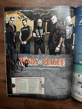 Rockstar Mayhem Festival Program 2010 Winds Of Plague Autograph