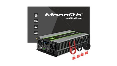 5901878519234 Qoltec Przetwornica napięcia Monolith 3000W 6000W 24V na 230V Czys