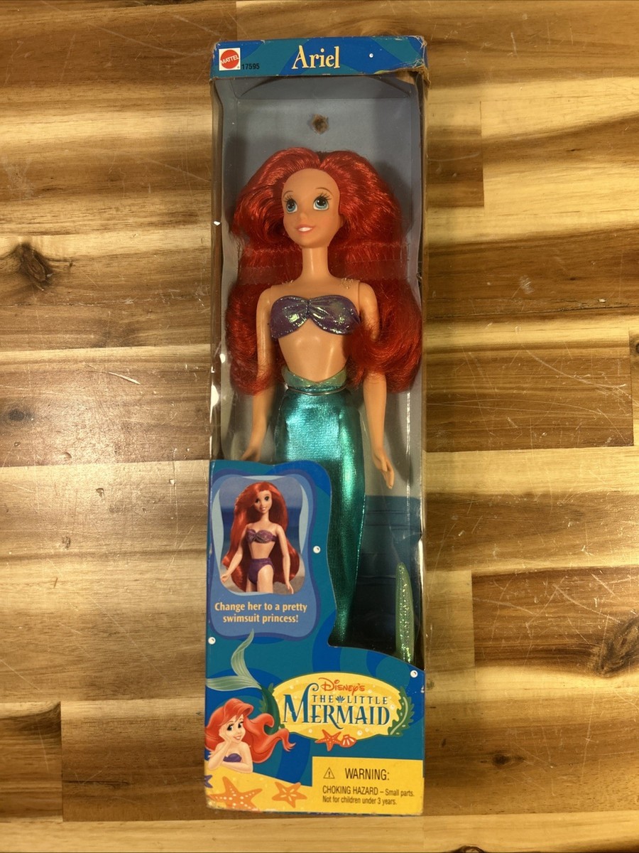 Disney's Mattel 1997 The Little Mermaid Ariel Doll No 17595 Sealed
