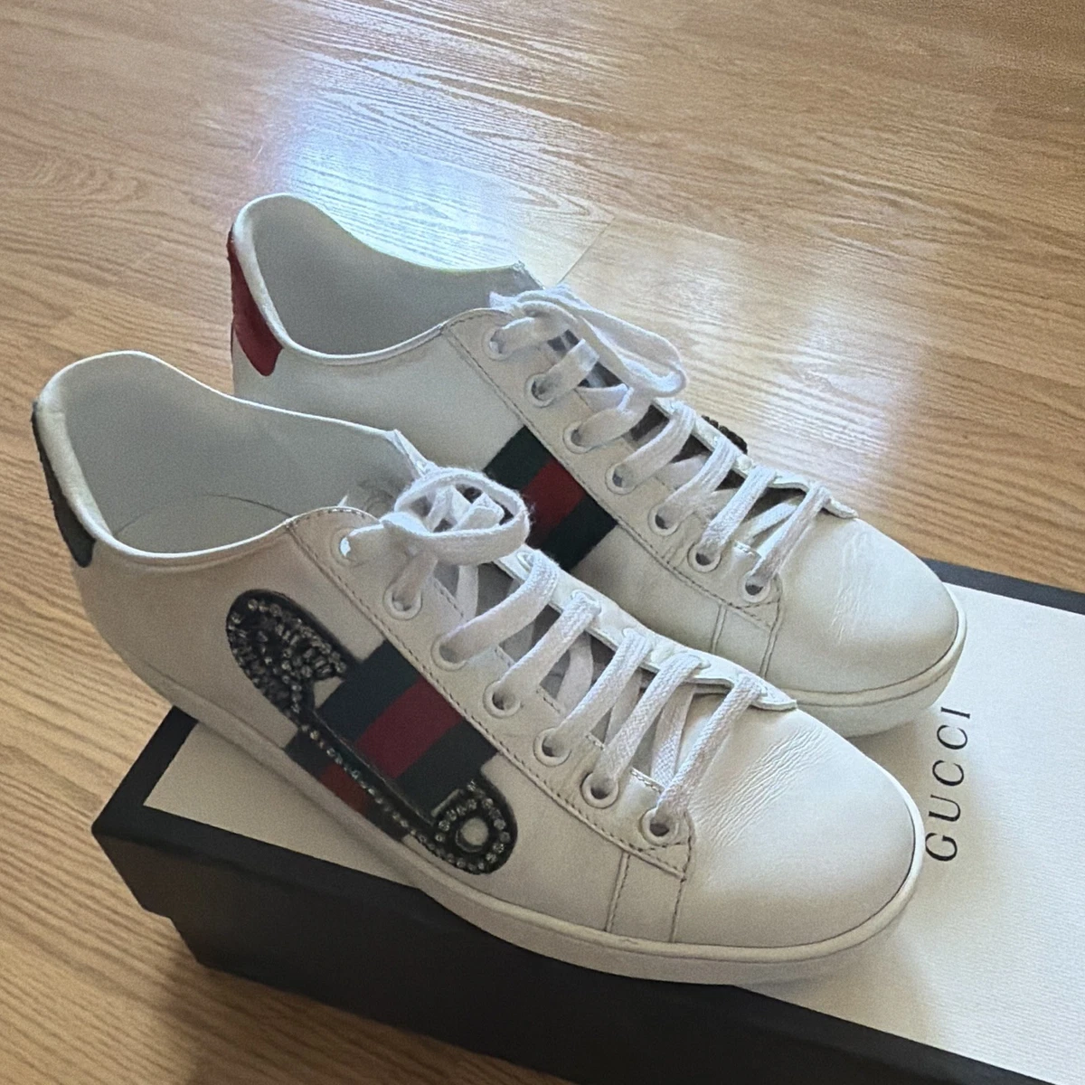 Gucci Striped Casual Shoes for Men for sale | eBay