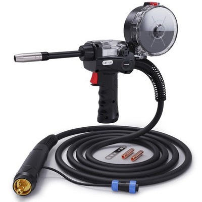 ARCCAPTAIN Spool Gun for Aluminum Welding Replace MIG200, 150A 10ft
