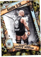 Stone Cold Steve Austin 2026 Topps Chrome 30 Years of Whoop Ass Gold #23/50