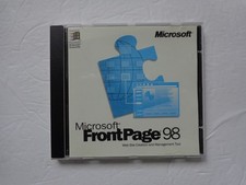 Microsoft Frontpage 98 Upgrade With Key For Windows CD-ROM