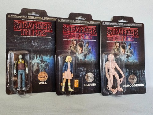 STRANGER THINGS FIGURES 2017 Full Set 9 Carded Figures Netflix Funko Kelloggs - Picture 2 of 23