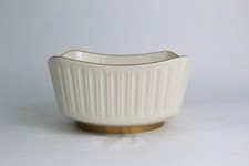 Vintage Lenox Ivory Porcelain Bowl Gold Trim Made in USA Lenox Catchall Dish
