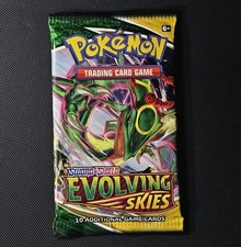 Nintendo Pokémon TCG Sword & Shield Evolving Skies Booster Pack~ Unweighed 