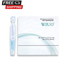 30PCS 3 Hyaluronic Acid Serum Vials - Moisturizing, Firming, Single-Use Tubes