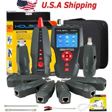 Network Cable Tester LAN Ethernet Cable Test For RJ45 RJ11 BNC PING Metal Cable