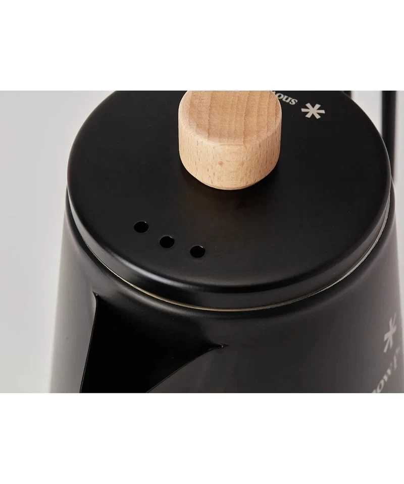 Hervidor de agua Snow Peak Field Barista negro edición en línea CS-115R-EC 1,0 L acero inoxidable Foto 4 de 4