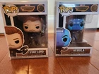 Marvel Funko Pop! Lot Starlord #1201 Nebula #1205 with Protectors