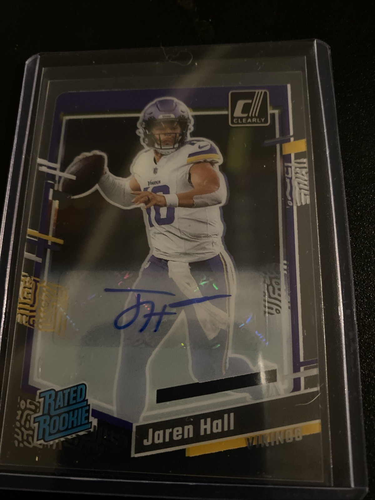 2023 Panini Donruss - Rated Rookie Jaren Hall #367 Autographs (AU, RC)