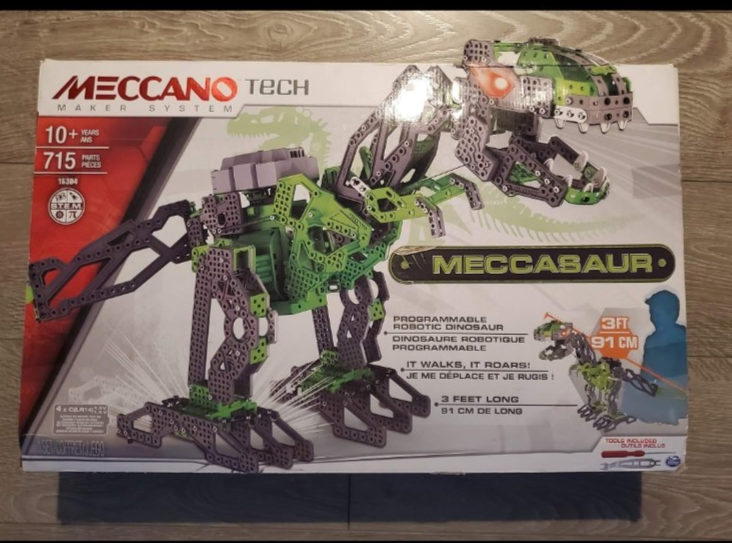 Mecca The Demos 2枚組 希少盤メロハー Meccano Tech Meccasaur Programmable Robotic T-Rex Dinosaur