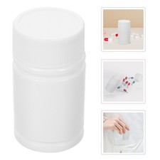 12 Pcs Small Pill Container Empty Plastic Medicine Bottles with Caps