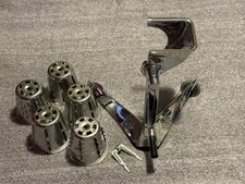 Saladmaster Vintage Five Star Food Processor Chopper Shredder Slicer 5 Cones