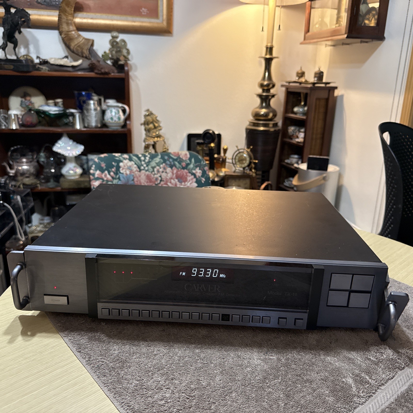 Carver TX-11 vintage audio equipment - eBay listing photo 4