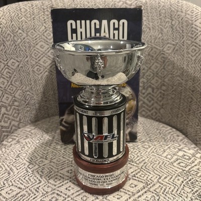 2006 Chicago Rush Arena Bowl XX 9'' CHAMPIONSHIP TROPHY AFL SGA Mike Ditka