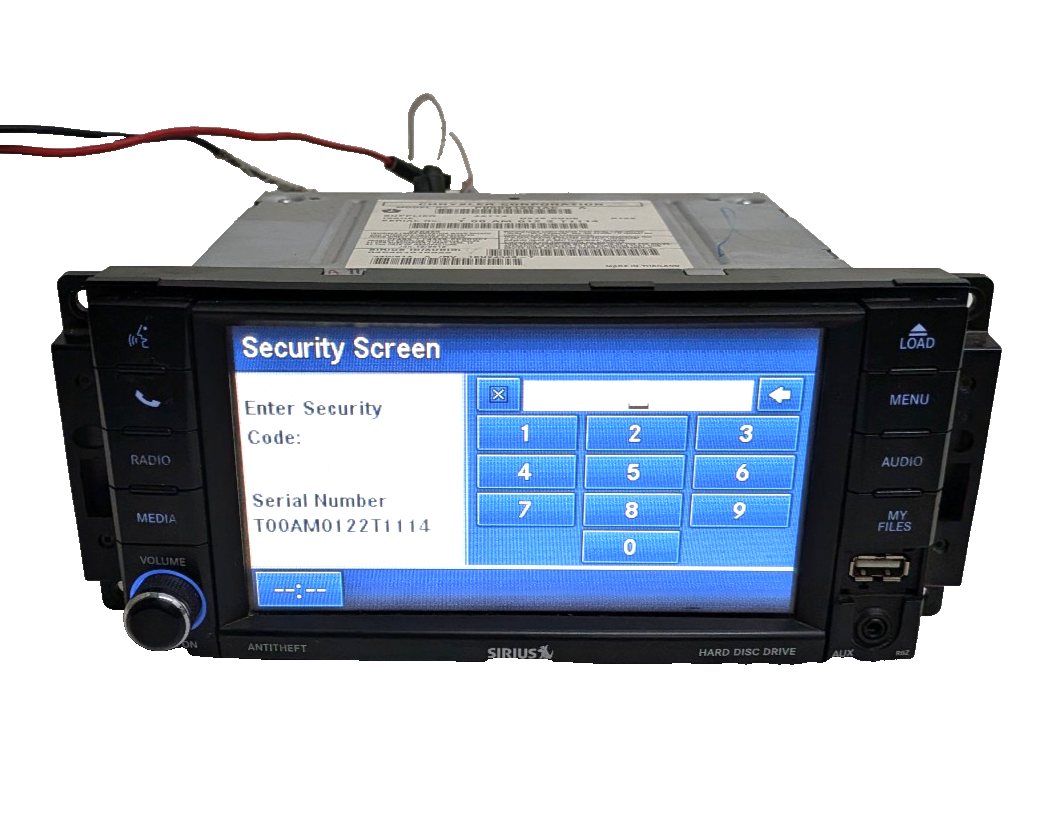 10 11 12 13 Dodge Ram Jeep Wrangler MyGIG 430 RBZ Radio CD DVD