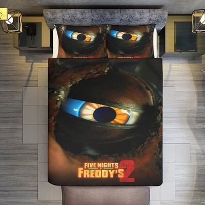 Five Nights at Freddy's FNAF Bettwäsche Set -30 Name Hinzufügbar Bettdeckenbezug