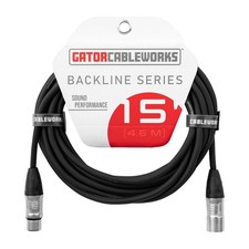 Used Gator Cableworks Backline Series 15ft XLR Microphone Cable