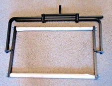 Needlework System 4 MEDIUM SCROLL FRAME 18–30”w/ 18" Wood Scroll Rods