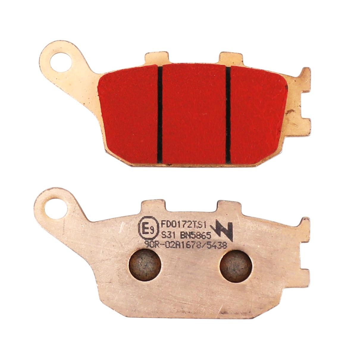 Plaquettes de frein Newfren arriere Yamaha 700 MT-07 et Honda Hornet 600 1998-2006